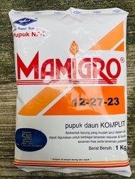 Pupuk Majemuk MAMIGRO ORANGE mamigro 12-27-23 isi 500gr 1kg F