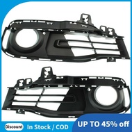 Front Bumper Grille Fog Light Lamp Cover Trim Insert Parts Accessories 51117396877 51117396878 for  