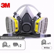 3 M 6200 + 3 M 6003 HALF FACEPIECE REUSABLE RESPIRATOR + CARTRIDGE ORGANIC VAPOR/ACID GAS