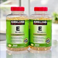 Kirkland Signature Vitamin E 180 mg 500 Softgels จากอเมริกา