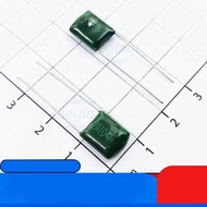 [30 Pieces]- Green Candy Capacitor 100nF 100VDC 2A104J-CL11 Components IC2