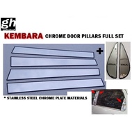 KEMBARA chrome door pillars full set (6pcs)