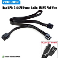 YEPLOOK PSU 8Pin to Dual 8Pin 4+4 CPU Power Cable for Corsair RM1000, RM850, RM750, RM650, RM550, RM