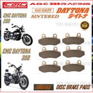 CMC DAYTONA 250 DAYTONA 350 BRAKE PADS SINTERED LONG LIFE TOP QUALITY BKL