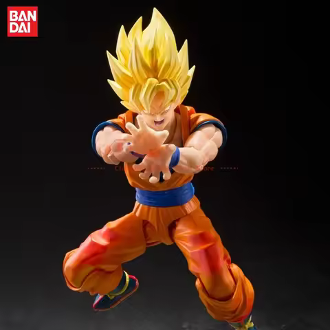 In stock Japanese Version Bandai 3.0 SHF Dragon Ball Cell Game Chapter Super Saiyan Son Goku The Ope