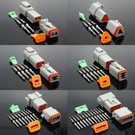 5 set DT conector DT06-2S/DT04-2P 2P 3P 4P 6P 8P 12P waterproof electrical connector for car motor t