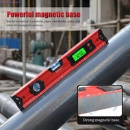 FUSIONFLASH Digital Level Ruler, LCD Display 30-100cm Magnetic Digital Level, Thicken Multi-Function