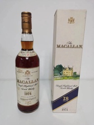Macallan 18 year old 1974 Scotch Whisky 麥卡倫 1974舊18年雪莉桶單一麥芽威士忌