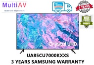 SAMSUNG 85CU8000KXXS * 85INCH LED SMART TV * 2023 NEW MODEL * UA85CU7000 * 85CU7000 * 3 YEARS SAMSUNG WARRANTY * NEW SET * SEALED SET