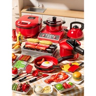 mainan masak masakan set mainan masak masak mainan budak perempuan Permainan kanak-kanak, peralatan 