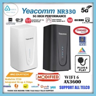 Yeacomm  5G Modified Mod Modem AX3600 WiFI6 Build in Fan NR - 330