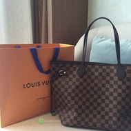 🔥99 新✨全港最平 ‼️正品任驗 ‼️LV Neverfull MM 路易威登 棋盤格紅色內裡托特包 人氣熱賣 💖👏現貨 正品任驗 #女裝手袋 #包包 #LuxuryBags #LV #LouisV