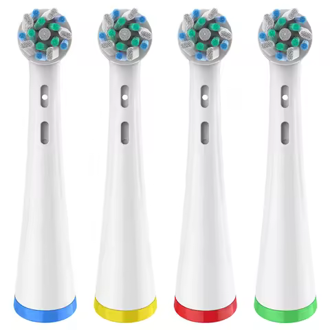 IO Replacement Brush Heads Compatible with Oral B iO 2 3 4 5 6 7 8 9 10 Electric Toothbrush, Cross C