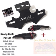 Tail Tidy Short Batman License Plate Bracket Akai Racing for R15 V2V3/ R25/ Cbr150r Ninja250 Fi/Gsx 