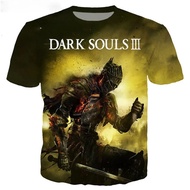 Summer Dark Souls T-Shirts Game 3D Print Streetwear Men Women Casual Fashion Oversized T Shirt Haraj