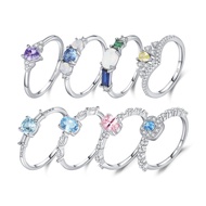 Female Ring, Silver Ring, S925 Silver, Diamond Ring