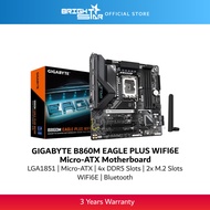 GIGABYTE B860M EAGLE PLUS WIFI6E Micro-ATX Motherboard