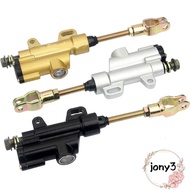 JONY Brake Master Cylinder Pump Black Silver Brake Accessories For ATV Pit  Dirt Bike Motorcycle Acc