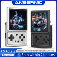 Anbernic RG Rotate Handheld Game Console 3.5" IPS Rotating Screen Android Portable Games Player Supp