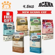 ACANA Cat Dry Food Pacifica/Wild Prairie/Grasslands/First Feast/Indoor Entree/Bountiful Catch/Homestead Harvest (4.5kg)