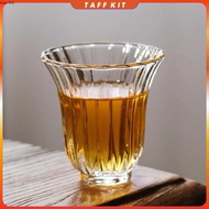 Rouge Heat Resistant Tea Cup Vertical Texture 50ml - INU145