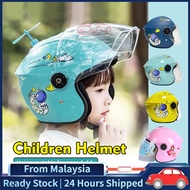 Helmet Budak Kids Helmet Motorcycle Children Security Motorcycle Helmets Half Face Cartoon Helmet To