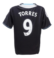 เสื้อฟุตบอลเฟอร์นันโด ตอร์เรส หมายเลข 9 เชลซี ฤดูกาล 2012-2013 พร้อมลายเซ็นต์ ได้รับการรับรองจาก Bec