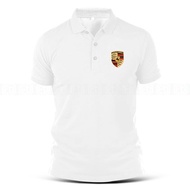 Polo T Shirt Porsche Embroidery Motorsport Car Racing Team Tuning Performance 911 Carrera Panamera M