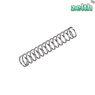 ZELTH 10Pcs Compression Spring, Stainless Steel 0.6mm Wire Size Extended Compressed Springs, Durable