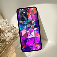 HP (SV62) Realme C35 Glitter Case | C35 | Casing Realmehp | Smartphone Protector | Abstract Rainbow 