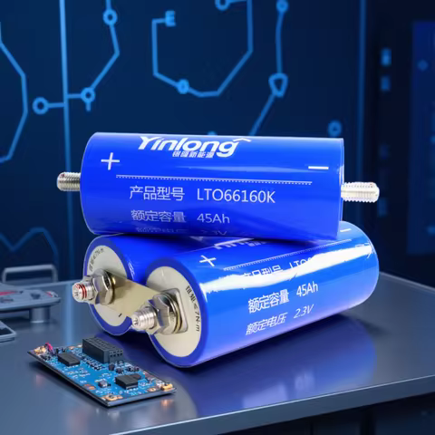 100% Original yinlong 2.3v 45ah lto 66160 lithium titanate battery DIY 12V 24V 48V solar speaker car