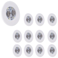 LED Coaster12 Pack Light Up CoastersLED Bottle LightsLED Sticker Coaster Discs Light Up for Flash Li