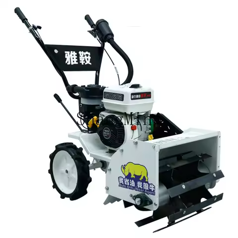 LXY four-wheel drive rotary tiller agricultural multi-functional plowing machine weeding and soil lo