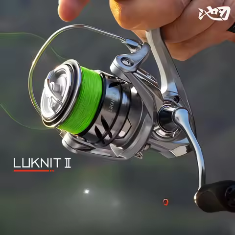 Lukent Spinning Reel Micro Object Metal Long Casting Anti-tangle Line Runner Smooth Wheel Fishing Ta