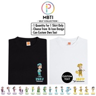 [Dewasa/Kanak-kanak] Baju Mbti Personality ISFJ ESFJ ISTJ ISFP ESTJ ESFP ENFP ISTP INFP T-shirt Cust