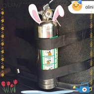 OLINI 5PCS Fire Extinguisher Holder Black Deduct HOT Car Trunk Bag