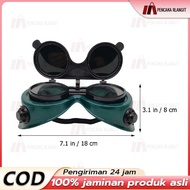 DIN 10 Round Welding Goggles Double Lens Protection Welding Goggles Frame/ Round Double Welding Gogg