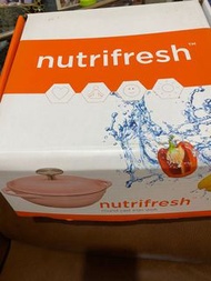 Nutrifresh 鑄鐵鍋 粉紅色 pink