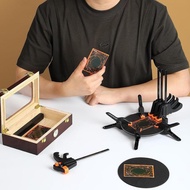 [tlvcbd] Card Flattening Kit Compact Care Repair Tools for Game Cards Trade Cards