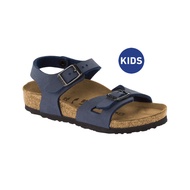 Birkenstock รองเท้าแตะรัดส้น เด็กผู้หญิง รุ่น Rio สี Navy - 1012503 (regular)