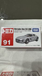 Tomica 91 賓士 SLS AMG 1/65 玩具車