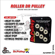 DrPulley Roller Scoopy Fi ESP Vario 110 Spacy fiBEAT Kymco Trend 125 Pop Roller CVT 18x14