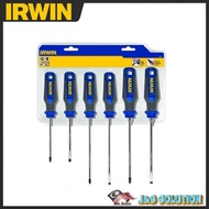 IRWIN 1864830# 6Pcs Slotted & Phillips Pro Comfort Screwdriver Sets