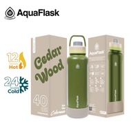 Aquaflask Cedar Wood New Colorwave Collection (18oz/22oz/32oz/40oz)