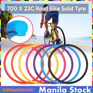 700x23C No-Slip Bike Solid Tires Cycling Road Bicycle Tire Free Inflatable Tubeless Cycling Tyre