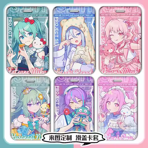 Project Sekai Anime Aoyagi Toya Student Meal Card Set ID Set Bus Subway Card Sets Protective Case Ca