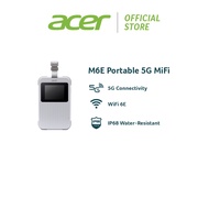 Acer Connect M6E 5G Mobile MiFi (Support Maxis, CelcomDIgi, Umobile, YES and etc/ Connect up to 20 d