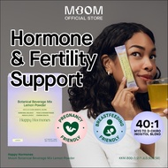 Moom Health™ Botanical Beverage Mix (Lemon) - Happy Hormones Support. For Hormonal balancer, Fertili