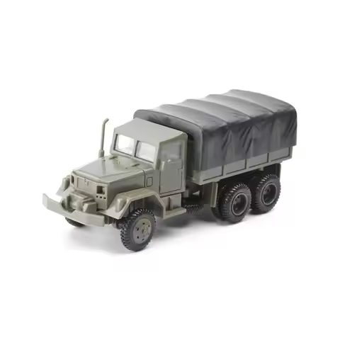 1/72 M35 Military Truck 3D Plastic Building Blocks DIY Model Kit for Adults Kids Sand Scenes
