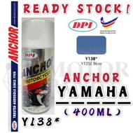 ANCHOR MOTORCYCLE SERIES YAMAHA Y138* Y138 CAN SPRAY PAINT CAT SPRAY TIN Y125Z BLUE 100% ORIGNAL YAM